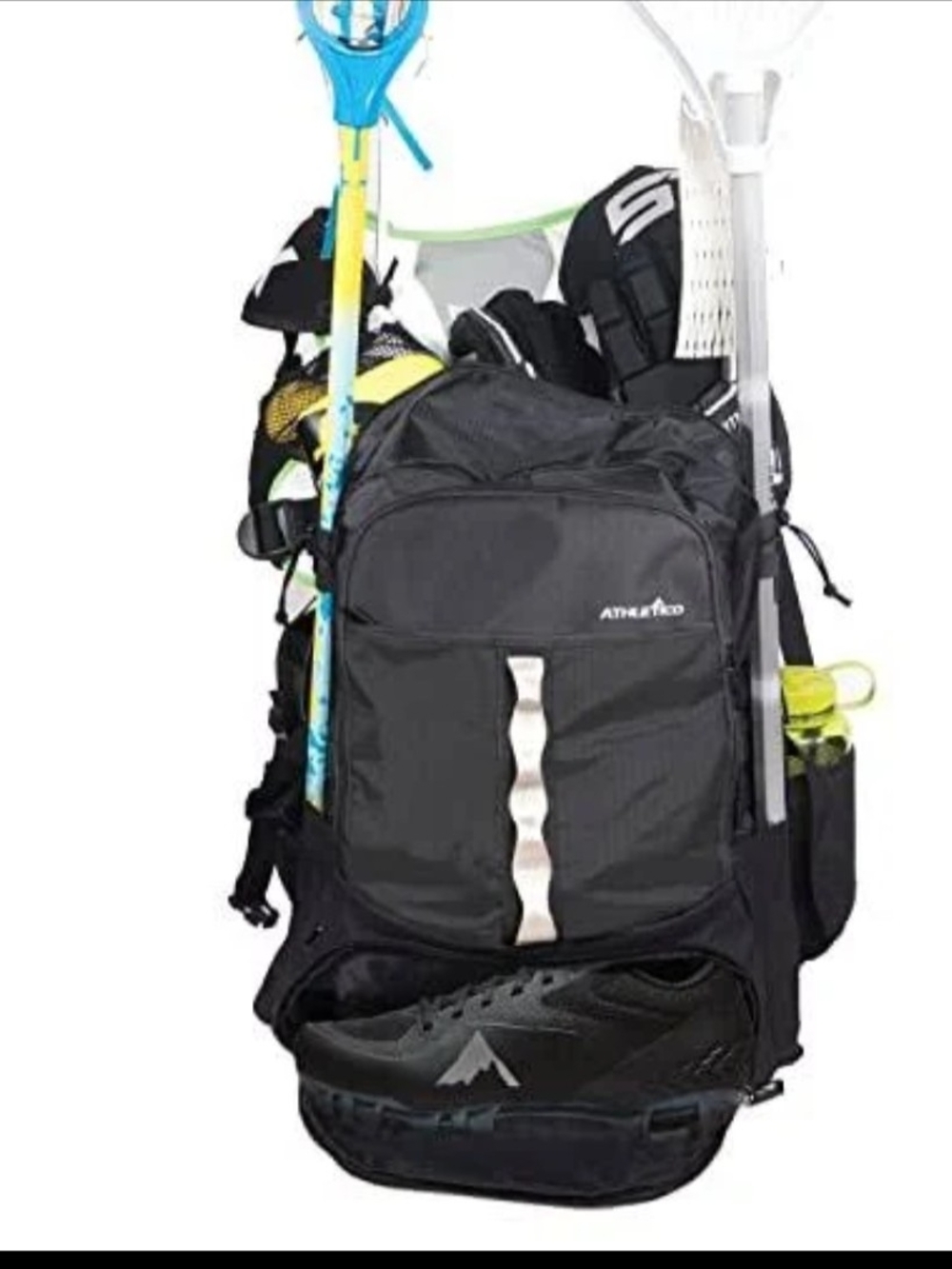 Black Men’s Lacrosse Backpack
